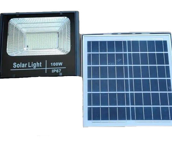 Projecteur solaire 100W