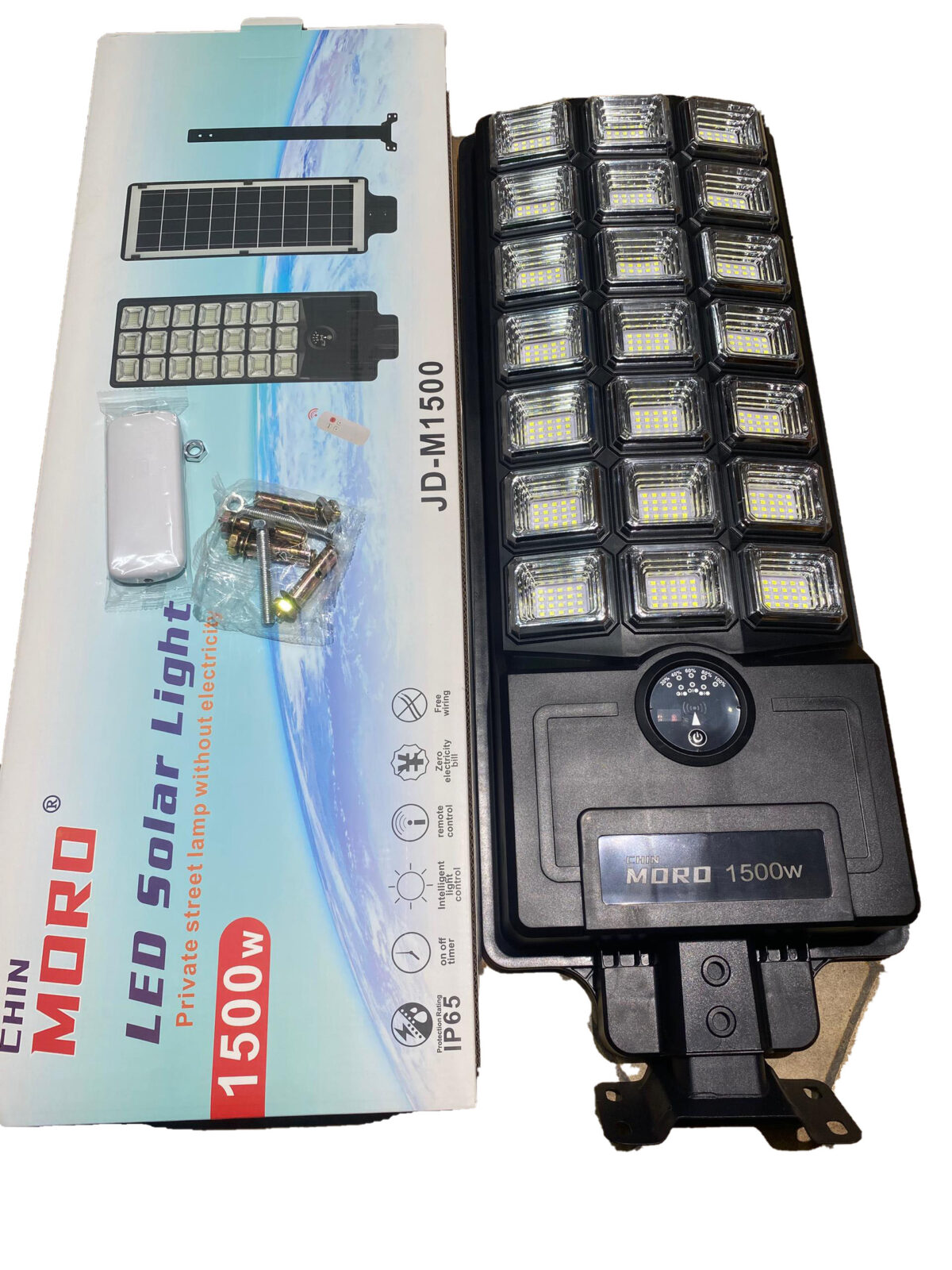 Lampadaire solaire 1500W – Image 1